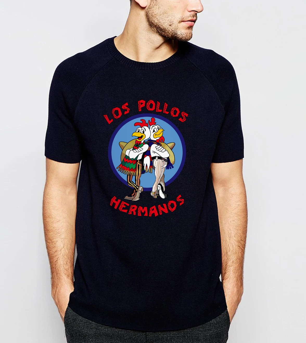 Hot Sale Breaking Bad LOS POLLOS Hermanos Men T-Shirt Funny Chicken Brothers 100% Cotton Men T Shirts Hip Hop Style streetwear
Hot Sale Breaking Bad LOS POLLOS Hermanos Men T-Shirt Funny Chicken Brothers 100% Cotton Men T Shirts Hip Hop Style streetwear