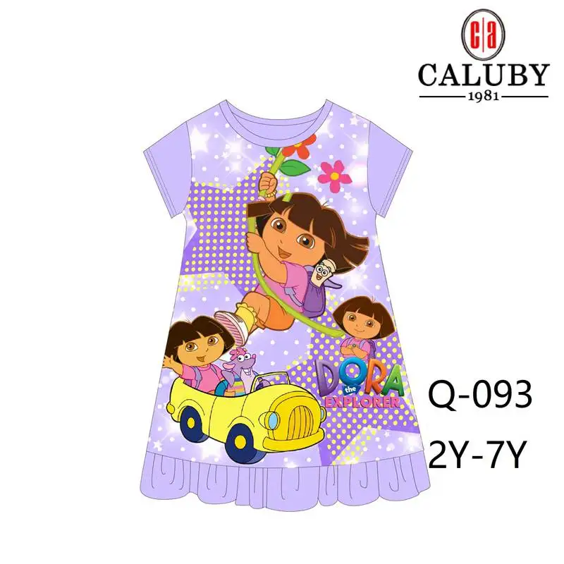 Wholesale Baby Girl Purple Dora Nightgowns 2019 Kids Cartoon Sleep Dresses Children Summer Sleepwear Q-093
Wholesale Baby Girl Purple Dora Nightgowns 2019 Kids Cartoon Sleep Dresses Children Summer Sleepwear Q-093