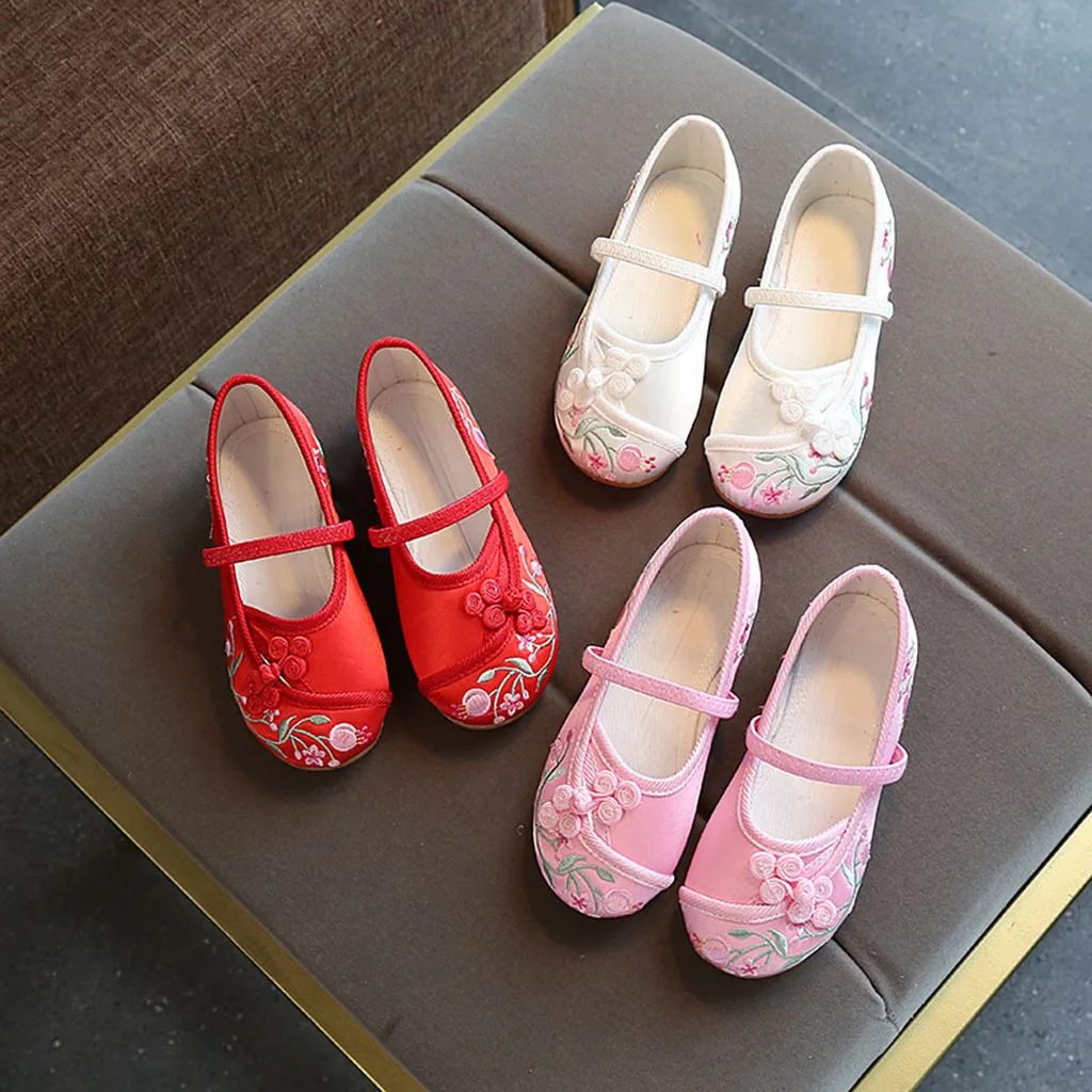 Shoes For Children Baby Kids Baby Girls Embroidery Flower Ethnic Style casual Single Cloth Shoes Sandals Comfort Summer FEB27
Shoes For Children Baby Kids Baby Girls Embroidery Flower Ethnic Style casual Single Cloth Shoes Sandals Comfort Summer FEB27