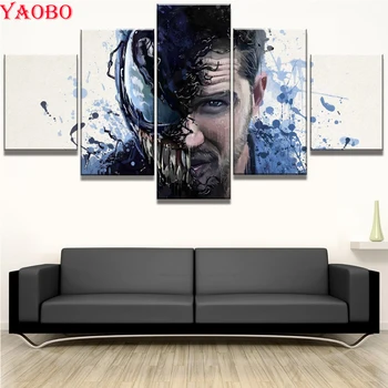 5 PCS Diamond Painting Full Square rhinestone Venom Science Fiction Movie Diamond Embroidery Sale Mosaic Home Decoration
5 PCS Diamond Painting Full Square rhinestone Venom Science Fiction Movie Diamond Embroidery Sale Mosaic Home Decoration