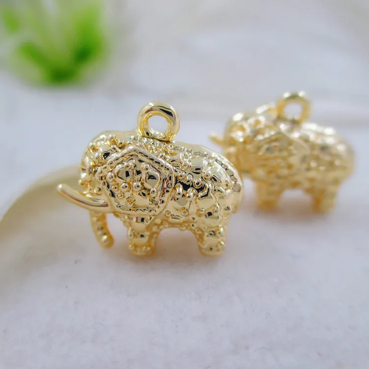 4PCS 13x12MM 24K Gold Color Plated Elephant Necklace Pendants Charms for DIY Jewelry Making Finding Accessories
4PCS 13x12MM 24K Gold Color Plated Elephant Necklace Pendants Charms for DIY Jewelry Making Finding Accessories