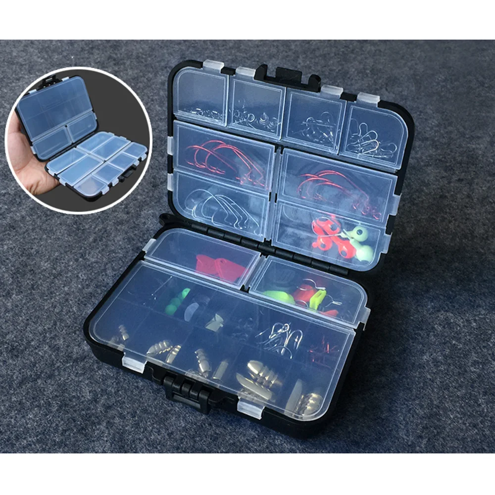 128Pcs/lot Fishing Accessories Set sinkers Swivels Stoppers Hooks Fishing Lures In Storage Box Fishing tool
128Pcs/lot Fishing Accessories Set sinkers Swivels Stoppers Hooks Fishing Lures In Storage Box Fishing tool