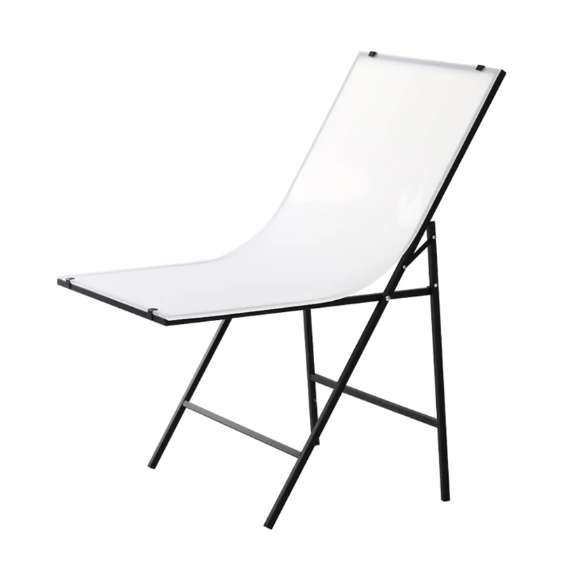 60cm*100cm/1.9ft*3.3ft Product Photography White Non-Reflective Still Life Product Display Photography Shooting Foldable Table 
60cm*100cm/1.9ft*3.3ft Product Photography White Non-Reflective Still Life Product Display Photography Shooting Foldable Table
