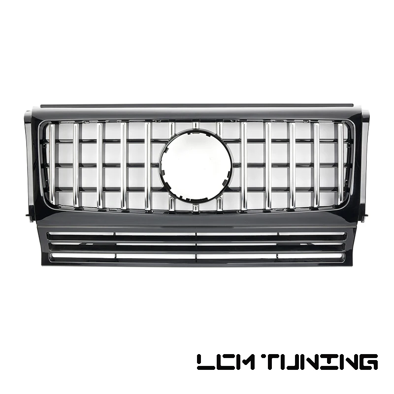 For Mercedes For Benz G-class W463 G500 G63 G65 G800 1990-2018 with Emblem GT Style Front Bumper Racing Grille
For Mercedes For Benz G-class W463 G500 G63 G65 G800 1990-2018 with Emblem GT Style Front Bumper Racing Grille