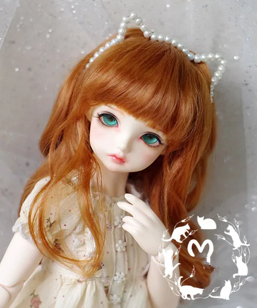 BJD doll wigs orange red curly hair Imitation mohair wigs for 1/3 1/4 1/6 BJD MSD MDD YOSD doll hair wigs doll accessories
BJD doll wigs orange red curly hair Imitation mohair wigs for 1/3 1/4 1/6 BJD MSD MDD YOSD doll hair wigs doll accessories
