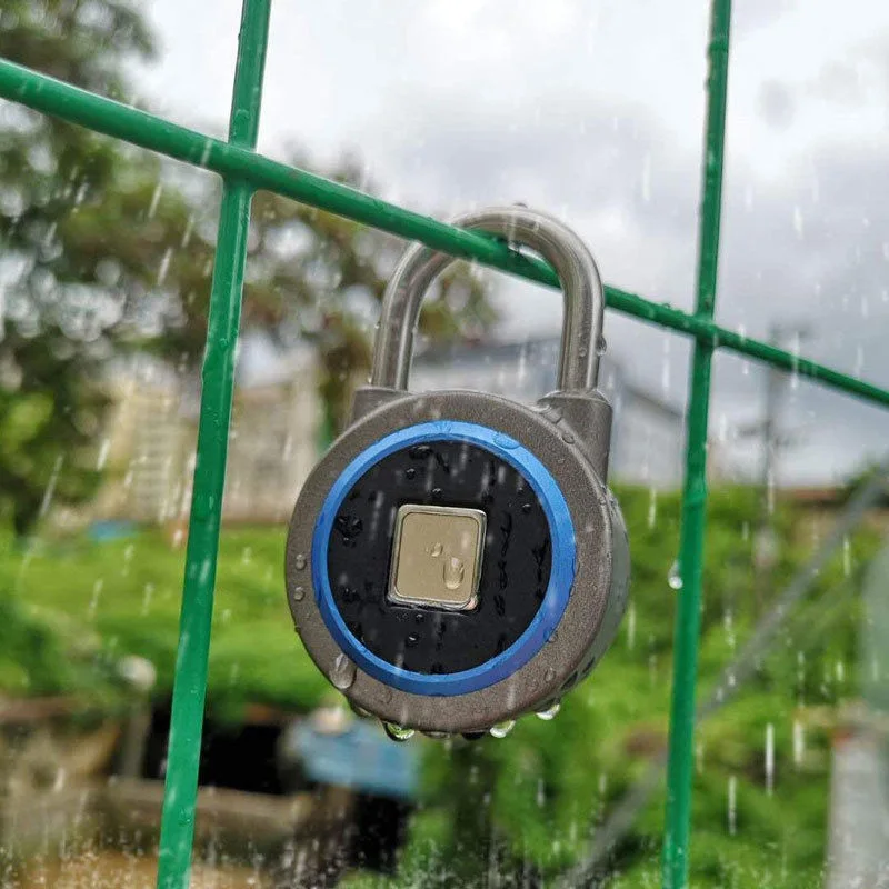 Bluetooth Fingerprint Lock IOS Android APP Control Door Cabinet Anti-Theft Security Padlock Smart Waterproof Keyless Portable
Bluetooth Fingerprint Lock IOS Android APP Control Door Cabinet Anti-Theft Security Padlock Smart Waterproof Keyless Portable