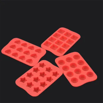 Hot Sale Silicone Cake Mold Ice Tray Pudding Makers Cube Chocolate DIY Baking Tools 4 Shapes Star Heart Circle Square Cake Tools
Hot Sale Silicone Cake Mold Ice Tray Pudding Makers Cube Chocolate DIY Baking Tools 4 Shapes Star Heart Circle Square Cake Tools