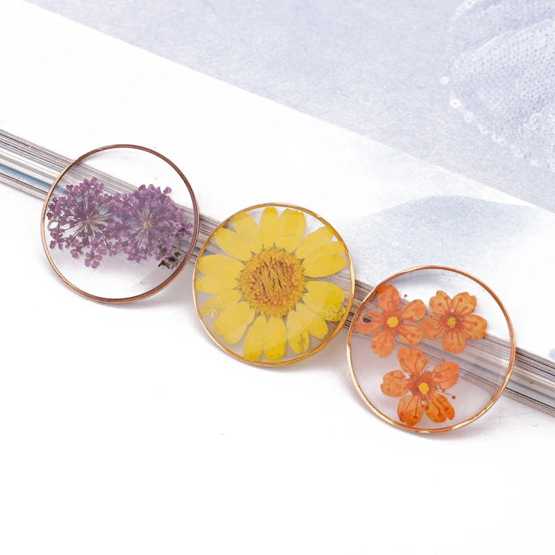 3pcs 25mm Lavender Sunflower Dried Flower Resin Charms Diy Craft Findings Transparent Round Earring Pendant Jewelry Accessoies
3pcs 25mm Lavender Sunflower Dried Flower Resin Charms Diy Craft Findings Transparent Round Earring Pendant Jewelry Accessoies