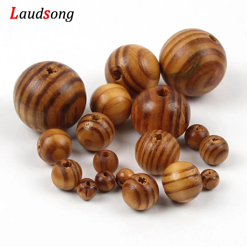 6-30mm Natural Stripe Loose Round Ball Wood Spacer Pine Wooden Beads For DIY Jewelry Making Necklace Bracelet Accessories
6-30mm Natural Stripe Loose Round Ball Wood Spacer Pine Wooden Beads For DIY Jewelry Making Necklace Bracelet Accessories