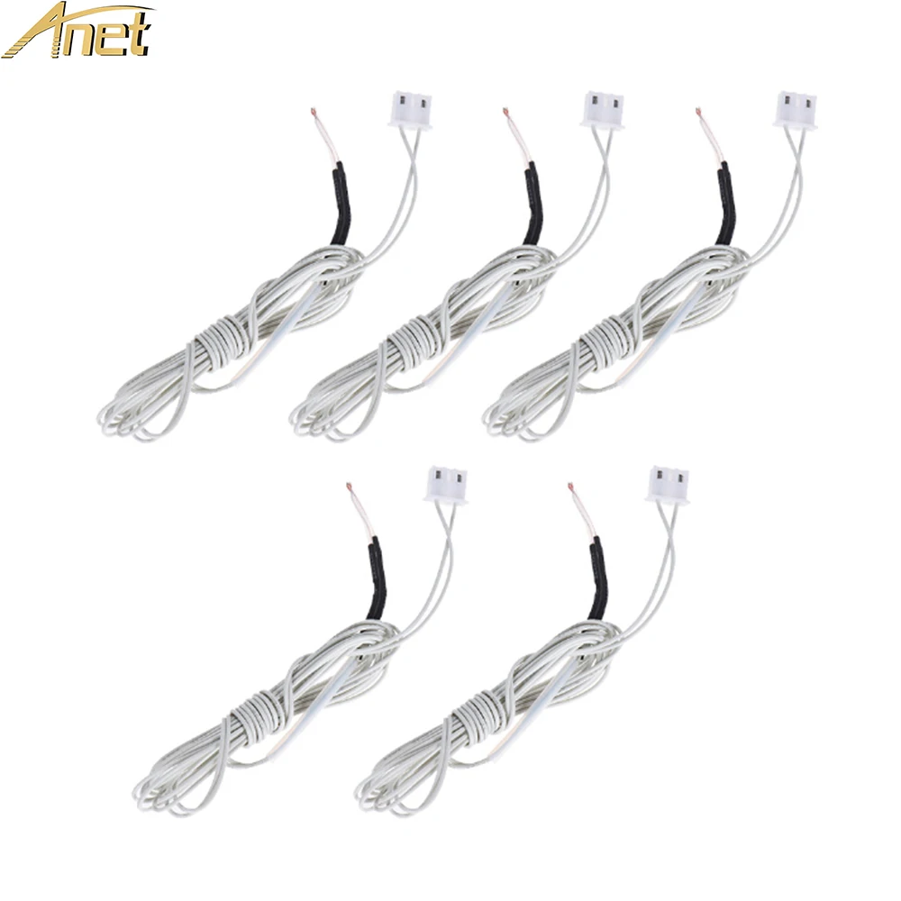 Anet 5Pcs/lot 3D Printer Thermistor NTC 3950 100K ohm Thermistor Termistor 100k Anet 3D Printer Kit Accessories
Anet 5Pcs/lot 3D Printer Thermistor NTC 3950 100K ohm Thermistor Termistor 100k Anet 3D Printer Kit Accessories