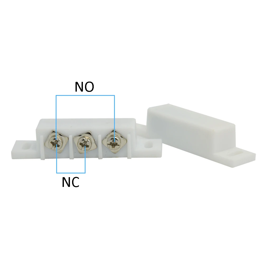 (10 PCS)Wired Plastic Magnetic switch Door Window Open detector NC/NO optional output Alarm accessories Chest Lamp Sensor
(10 PCS)Wired Plastic Magnetic switch Door Window Open detector NC/NO optional output Alarm accessories Chest Lamp Sensor