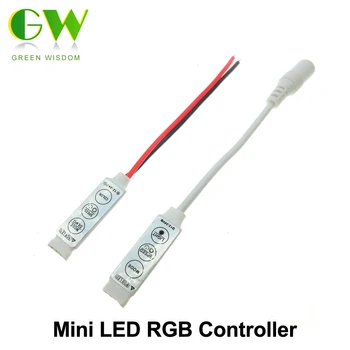 LED RGB Color Controler DC 12V Mini 3 Key LED RGB Controller Dimmer Switch for RGB LED Strip Wholesale
LED RGB Color Controler DC 12V Mini 3 Key LED RGB Controller Dimmer Switch for RGB LED Strip Wholesale
