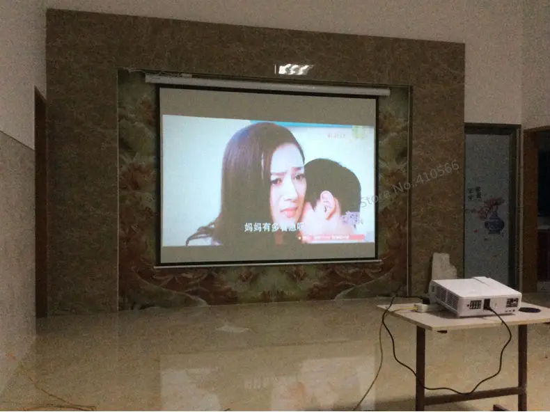 120 Inch 4 to 3 motorized screen pic 7B