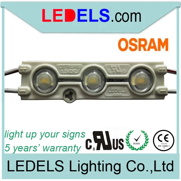 5 years warranty,powered by Osram led 12V 1.2W 120lm,5630 led module box lighting for back light box illumination
5 years warranty,powered by Osram led 12V 1.2W 120lm,5630 led module box lighting for back light box illumination