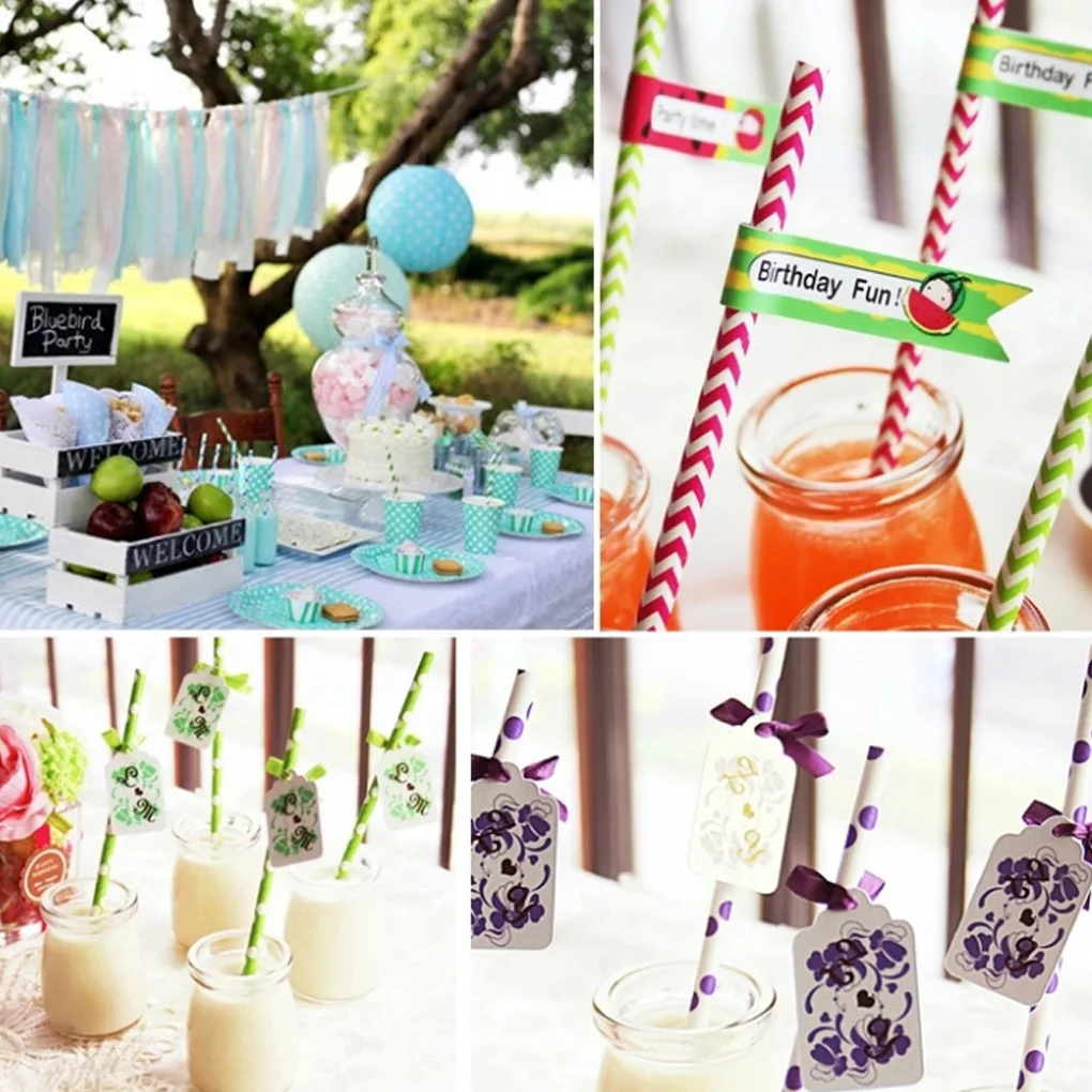 Environmental Disposable Non-Toxic Replacement Drinking Paper Straws with Multi Colors Patterns
Environmental Disposable Non-Toxic Replacement Drinking Paper Straws with Multi Colors Patterns