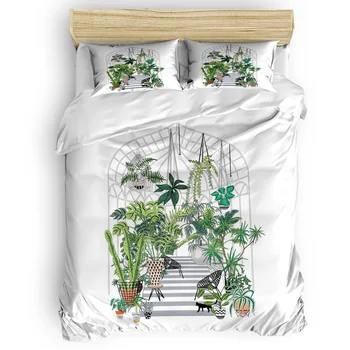 Spring Plants Illustration Duvet Cover Set Nature Green Collection of 3/4pcs Custom Bedding Set Bed Sheet Pillowcases Cover Set
Spring Plants Illustration Duvet Cover Set Nature Green Collection of 3/4pcs Custom Bedding Set Bed Sheet Pillowcases Cover Set