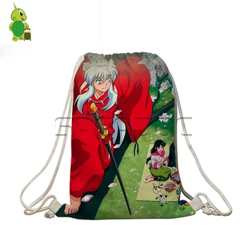 Anime Inuyasha Drawstring Bag Women Men Shoes Storage Bags Inuyasha Sesshoumaru Backpack for Teenagers Boys Girls Travel Bags
Anime Inuyasha Drawstring Bag Women Men Shoes Storage Bags Inuyasha Sesshoumaru Backpack for Teenagers Boys Girls Travel Bags