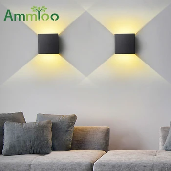 Modern Led Luminaire Wall Lamp 6W Lampada LED Aluminium Wall Light Rail Project Square LED Light Wall Bedroom Bedside Room Light
Modern Led Luminaire Wall Lamp 6W Lampada LED Aluminium Wall Light Rail Project Square LED Light Wall Bedroom Bedside Room Light