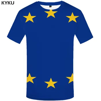 Funny T shirts Eu Flag T-shirt Men Europe Shirt Print Blue Anime Clothes Star Tshirts Casual Harajuku Tshirt Printed 
Funny T shirts Eu Flag T-shirt Men Europe Shirt Print Blue Anime Clothes Star Tshirts Casual Harajuku Tshirt Printed