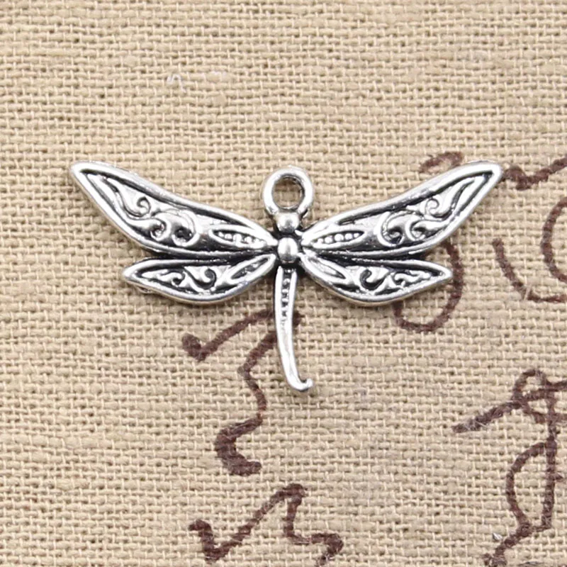 20pcs Charms Dragonfly 31x18mm Antique Silver Color Plated Pendants Making DIY Handmade Tibetan Silver Color Jewelry
20pcs Charms Dragonfly 31x18mm Antique Silver Color Plated Pendants Making DIY Handmade Tibetan Silver Color Jewelry