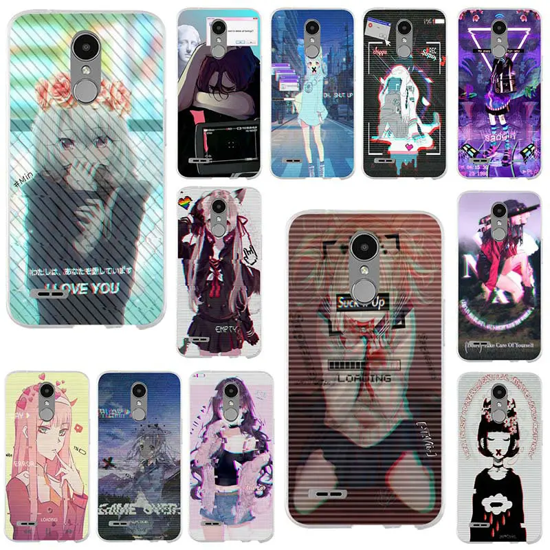 Soft TPU Mobile Phone Cases for LG K4 K7 K8 K10 2017 G2 G3 Mini G4 Spirit G5 G6 V10 V20 V30 Nexus 5X Cover Glitch Sad Girl Anime
Soft TPU Mobile Phone Cases for LG K4 K7 K8 K10 2017 G2 G3 Mini G4 Spirit G5 G6 V10 V20 V30 Nexus 5X Cover Glitch Sad Girl Anime