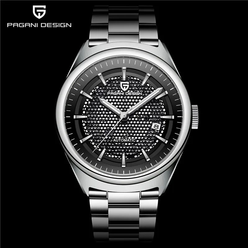 PAGANI DESIGN Brand Men Watches Automatic Mechanical Watch Sport Clock Full Steel Business Retro Wristwatches Relojes Hombre
PAGANI DESIGN Brand Men Watches Automatic Mechanical Watch Sport Clock Full Steel Business Retro Wristwatches Relojes Hombre