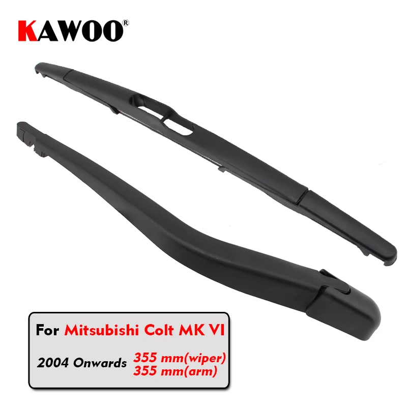 KAWOO Car Rear Wiper Blade Blades Back Window Wipers Arm For Mitsubishi Colt MK 5 Hatchback (2004-) 355mm Car Accessories
KAWOO Car Rear Wiper Blade Blades Back Window Wipers Arm For Mitsubishi Colt MK 5 Hatchback (2004-) 355mm Car Accessories