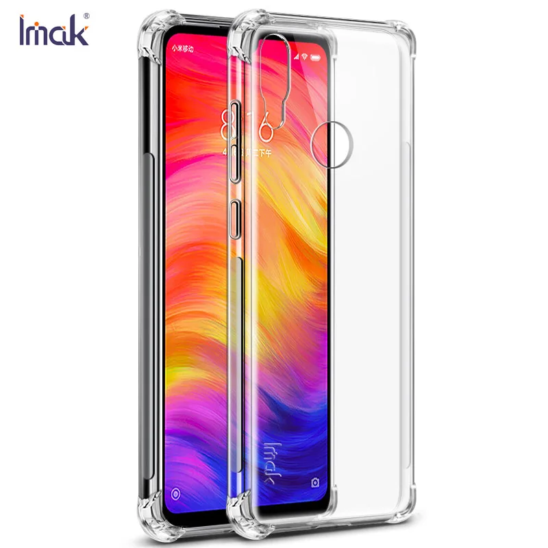 6.3'' Xiaomi Redmi Note 7 Case Crystal Funda Xiaomi Redmi Note7 Case IMAK TPU Shockproof Case for Redmi Note 7 Xiaomi Cover
6.3'' Xiaomi Redmi Note 7 Case Crystal Funda Xiaomi Redmi Note7 Case IMAK TPU Shockproof Case for Redmi Note 7 Xiaomi Cover