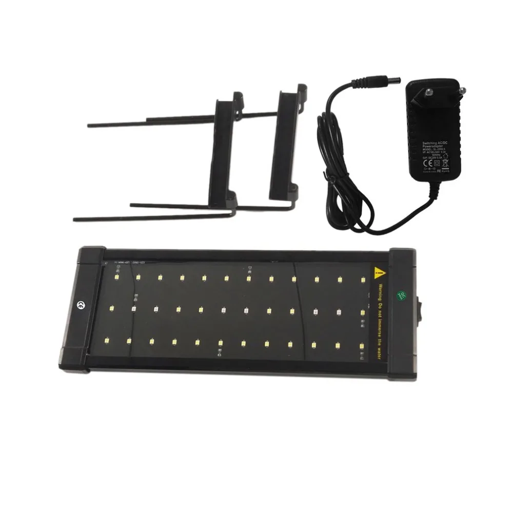 30 White and 6 Blue LEDs Fish Aquarium Light Super Bright Fish Tank Light Lamp with Extendable Brackets Fits for Aquarium 
30 White and 6 Blue LEDs Fish Aquarium Light Super Bright Fish Tank Light Lamp with Extendable Brackets Fits for Aquarium