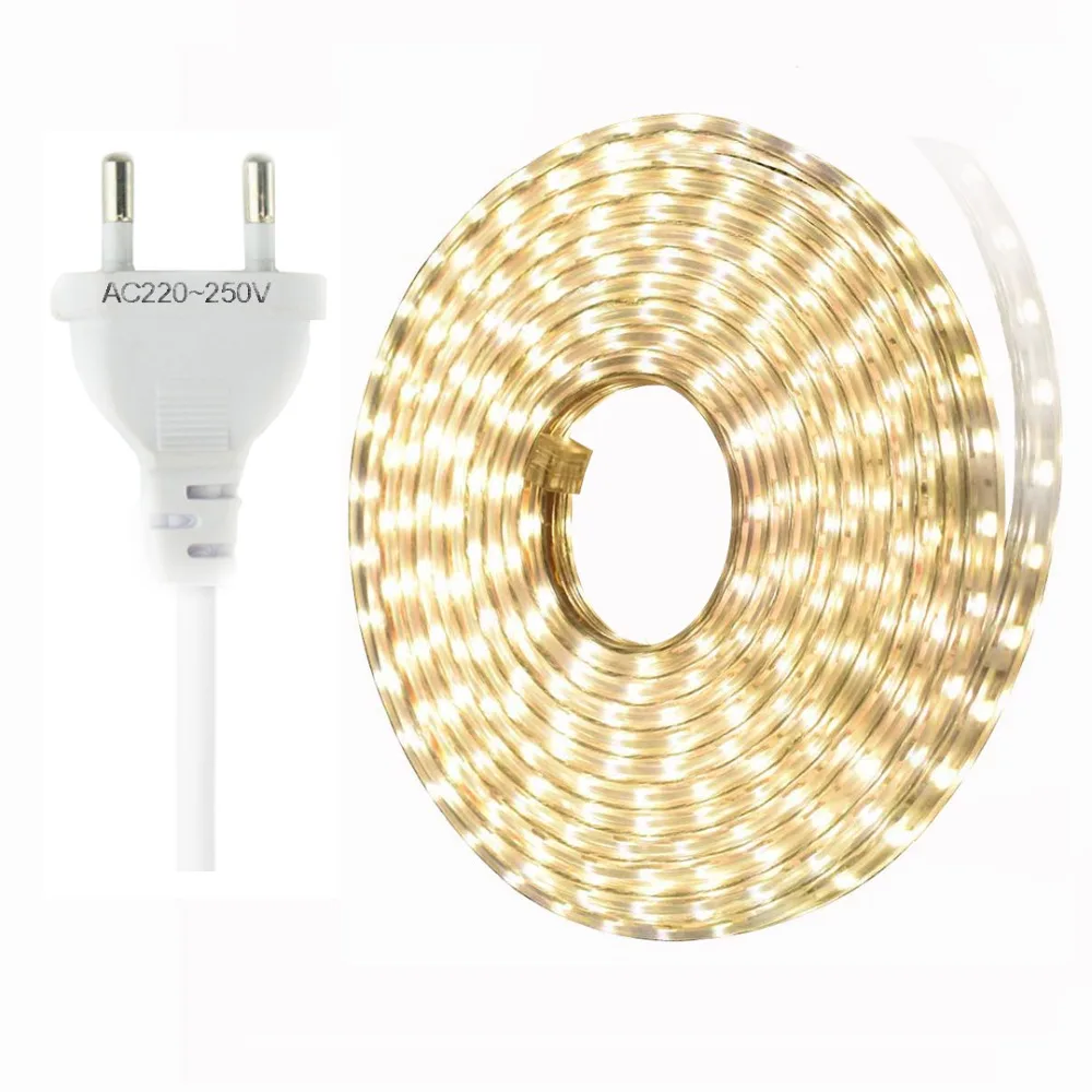 SMD 5050 LED Strip IP67 Waterproof ledstrip 220V flexible LED Strip light 60 leds/m with EU plug 1m 2m 3m 5m 10m 15m 20m 25m IL
SMD 5050 LED Strip IP67 Waterproof ledstrip 220V flexible LED Strip light 60 leds/m with EU plug 1m 2m 3m 5m 10m 15m 20m 25m IL