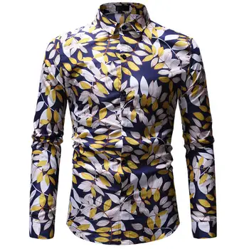 Men's summer beach Hawaiian shirt 2019 brand long sleeve plus size and color shirt men's casual resort dress Camisas 23 color
Men's summer beach Hawaiian shirt 2019 brand long sleeve plus size and color shirt men's casual resort dress Camisas 23 color