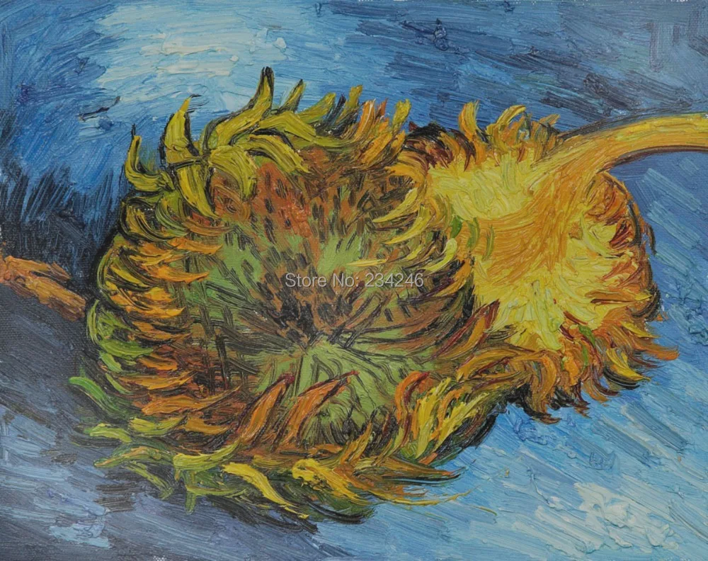 Impressionist Painting Replica Two Cut Sunflowers by Vincent Van Gogh Still Life Oil Art on Canvas for Living Room Hand Painted
Impressionist Painting Replica Two Cut Sunflowers by Vincent Van Gogh Still Life Oil Art on Canvas for Living Room Hand Painted