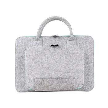 13 15.6 17 Inch Super Light Wool Felt Laptop Bag For Macbook Lenovo Dell Hp Asus Computer Bag Notebook Case 
13 15.6 17 Inch Super Light Wool Felt Laptop Bag For Macbook Lenovo Dell Hp Asus Computer Bag Notebook Case