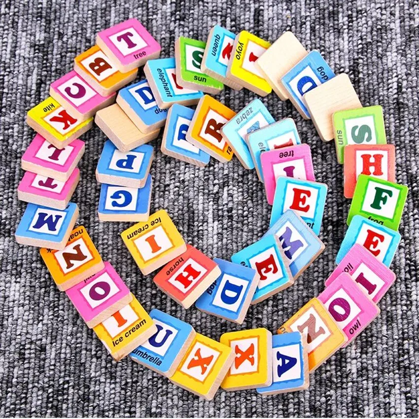 Raysid Wooden Blocks Puzzle Board Set Alphabet ABC, Learning & Educational Toys for Number Counting, Colors Stacking, Shape Sort
Raysid Wooden Blocks Puzzle Board Set Alphabet ABC, Learning & Educational Toys for Number Counting, Colors Stacking, Shape Sort