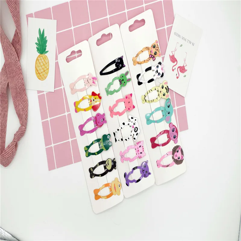 6 PCS/Lot Little Girls Cute Cartoon Animal Hairpins Kid Headwear Hair Clip Children Girl Hair Accessories Hair accessories Gift
6 PCS/Lot Little Girls Cute Cartoon Animal Hairpins Kid Headwear Hair Clip Children Girl Hair Accessories Hair accessories Gift
