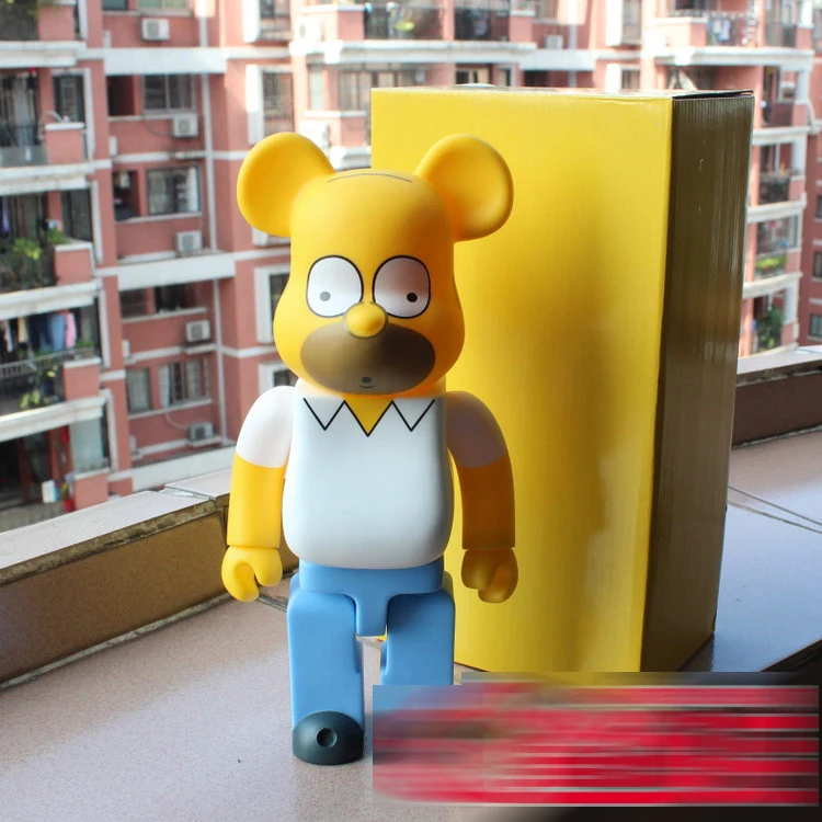 Популярная кукла Bearbrick Simps Father 400% большого размера, 28 см в розничной коробке
Популярная кукла Bearbrick Simps Father 400% большого размера, 28 см в розничной коробке