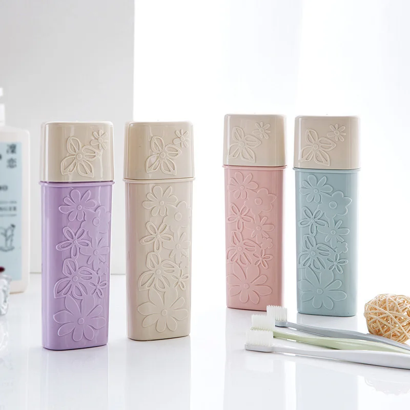 Outdoor Travel Toothrush Cap Case Portable Carved Toothbrush Holder Home Toothpaste Storage Box Wash Cup Bathroom Accessories
Outdoor Travel Toothrush Cap Case Portable Carved Toothbrush Holder Home Toothpaste Storage Box Wash Cup Bathroom Accessories