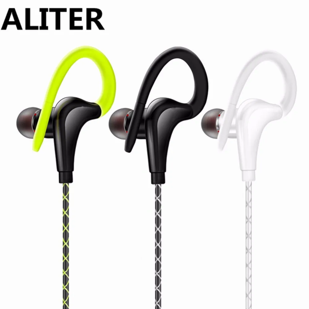 ALITER Waterproof IPX5 Sports Running Gym Earphone Headphone Ear Hook With Mic for Android Phone gai
ALITER Waterproof IPX5 Sports Running Gym Earphone Headphone Ear Hook With Mic for Android Phone gai