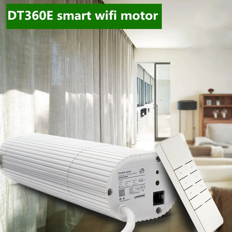 Broadlink DNA Dooya Motor Curtain Motor DT360E 45W IOS Android Remote Control Curtain For Smart Home Automation System
Broadlink DNA Dooya Motor Curtain Motor DT360E 45W IOS Android Remote Control Curtain For Smart Home Automation System