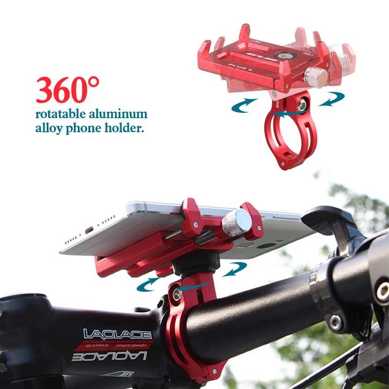 New GUB Aluminum 360 Rotating Bicycle Phone Stand For 3.5-6.2inch Smartphone 3 Colors Universal Bike Handlebar Mount Holder
New GUB Aluminum 360 Rotating Bicycle Phone Stand For 3.5-6.2inch Smartphone 3 Colors Universal Bike Handlebar Mount Holder