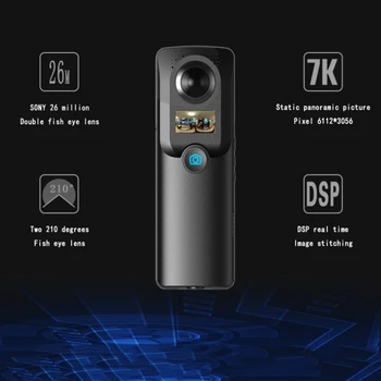 Outdoor Sports Camera 720 Aerial Photography 3D Viewing Room Vr Camera 360 Degree Panoramic Camera
Outdoor Sports Camera 720 Aerial Photography 3D Viewing Room Vr Camera 360 Degree Panoramic Camera