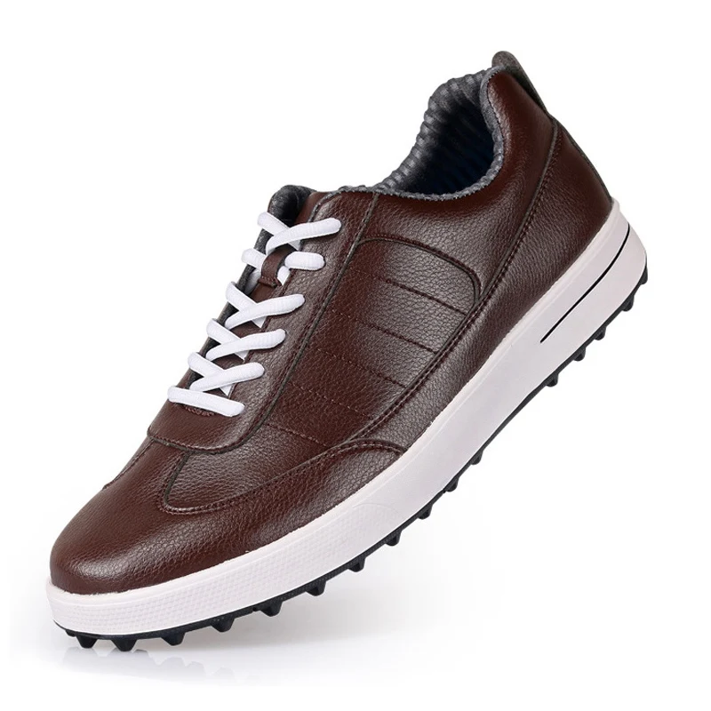 Golf Shoes Men Sport Shoes PGM Top-Grain Leather Waterproof Male Golf Sneaker Rubber Bottom Anti-slip Shockproof Male Shoes
Golf Shoes Men Sport Shoes PGM Top-Grain Leather Waterproof Male Golf Sneaker Rubber Bottom Anti-slip Shockproof Male Shoes