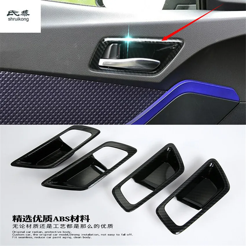 4pcs/Lot Carbon Fiber ABS Car Interior Door Shake Handshandle For 2016 2017 2018 Toyota C-HR CHR C HR
4pcs/Lot Carbon Fiber ABS Car Interior Door Shake Handshandle For 2016 2017 2018 Toyota C-HR CHR C HR
