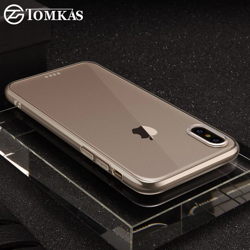 Tomkas Silicone Case For iPhone X Cover Clear Transparent TPU Dustproof Shell Phone Back Cover For Coque iPhone X Case Luxury
Tomkas Silicone Case For iPhone X Cover Clear Transparent TPU Dustproof Shell Phone Back Cover For Coque iPhone X Case Luxury