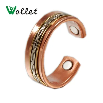 Jewelry Pure Bio Magnetic Adjustable Copper Ring For Men women Anti Arthritis Rheumatism Pain Relief
Jewelry Pure Bio Magnetic Adjustable Copper Ring For Men women Anti Arthritis Rheumatism Pain Relief