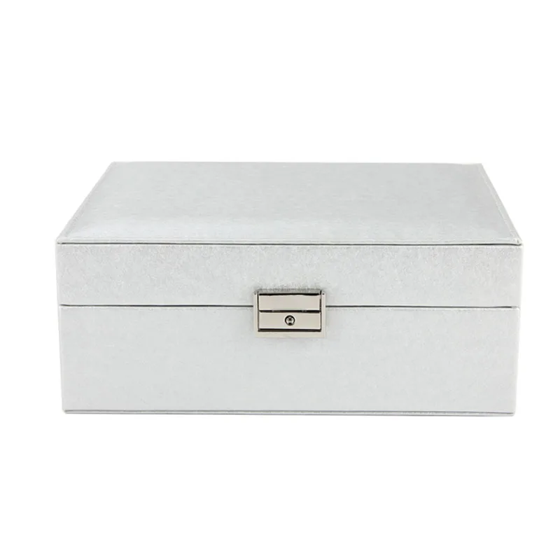 New 23*9*18.5Cm Double Layer Portable Jewelry Case Leather Jewelry Box Organizer Princess Dressing Birthday Gift
New 23*9*18.5Cm Double Layer Portable Jewelry Case Leather Jewelry Box Organizer Princess Dressing Birthday Gift
