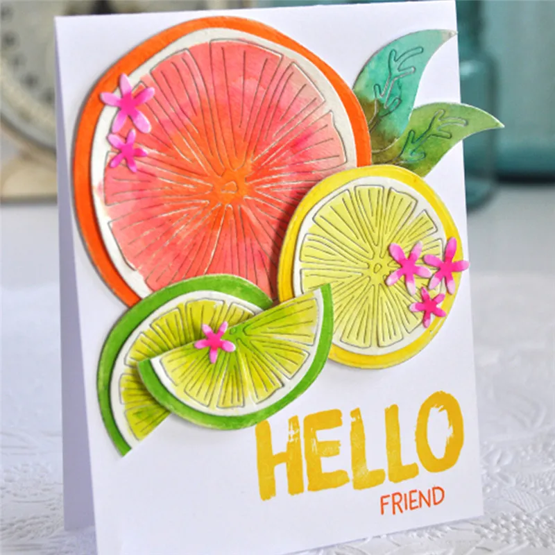 DiyArts Die Cutting Cute Fruit Citrus Metal with Clear Stamp DIY Decorative Embossing Scrapbooking Craft Card Stencil Template
DiyArts Die Cutting Cute Fruit Citrus Metal with Clear Stamp DIY Decorative Embossing Scrapbooking Craft Card Stencil Template