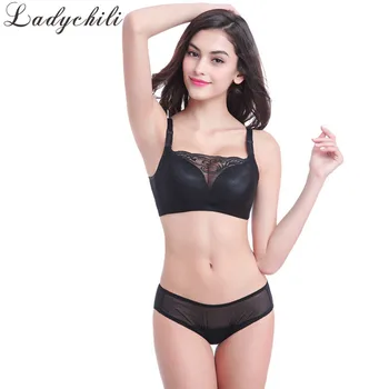 Ladychili Women Intimates 70 75 80 85 90AB Cup Thick Foam Seamless Wire Free Comfort Bra and Panties Set Lace Wrap Bra DD10
Ladychili Women Intimates 70 75 80 85 90AB Cup Thick Foam Seamless Wire Free Comfort Bra and Panties Set Lace Wrap Bra DD10