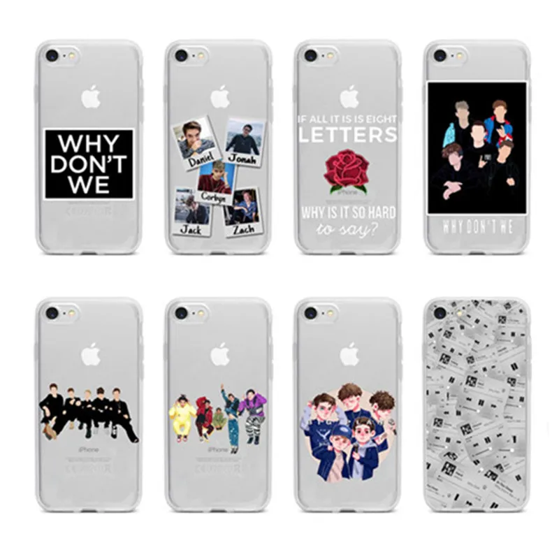 Why dont we & Letters Fashion TPU soft Silicon Phone Case For Coque iphone11 11PRO 8 7 Plus 6 5s SE cover For iphone X XS Max XR
Why dont we & Letters Fashion TPU soft Silicon Phone Case For Coque iphone11 11PRO 8 7 Plus 6 5s SE cover For iphone X XS Max XR