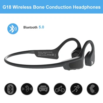 5.0 Wireless Headphones Bluetooth Outdoor Sport Ear Buds Headset W/ Mic Handsfree Bone Conduction Earphone For IPhone Android
5.0 Wireless Headphones Bluetooth Outdoor Sport Ear Buds Headset W/ Mic Handsfree Bone Conduction Earphone For IPhone Android